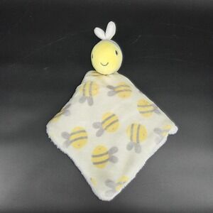 DreamGro Big Yellow Bee Security Blanket Plush Baby Soft Lovey
